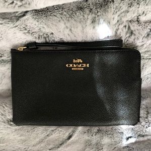 Coach Large Corner Zip Wristlet